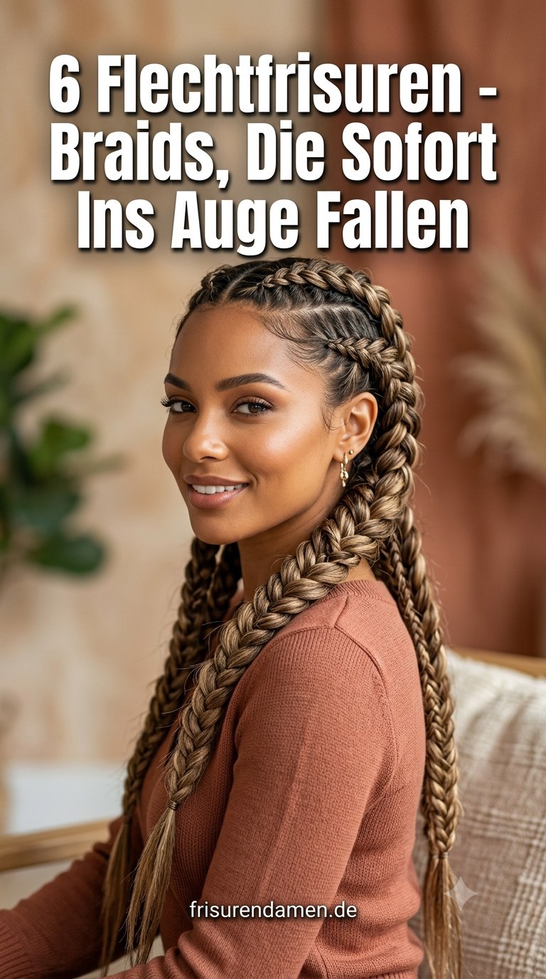 6 Flechtfrisuren - Braids, Die Sofort Ins Auge Fallen