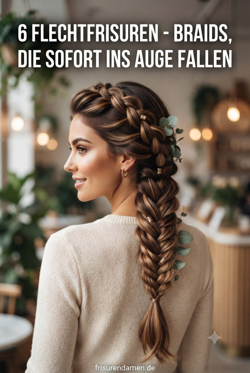 6 Flechtfrisuren - Braids, Die Sofort Ins Auge Fallen