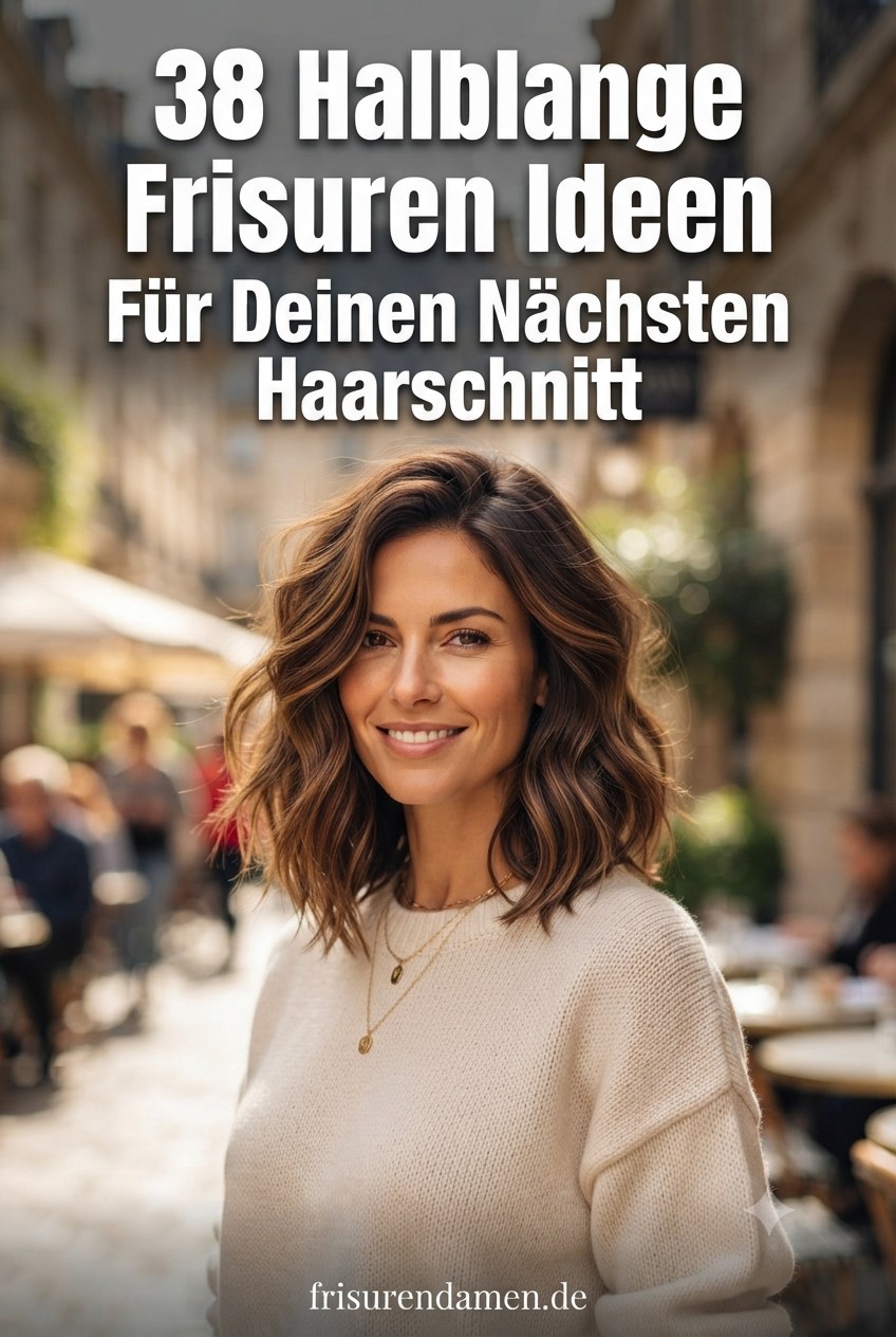 38 Halblange Frisuren Ideen Für Deinen Nächsten Haarschnitt