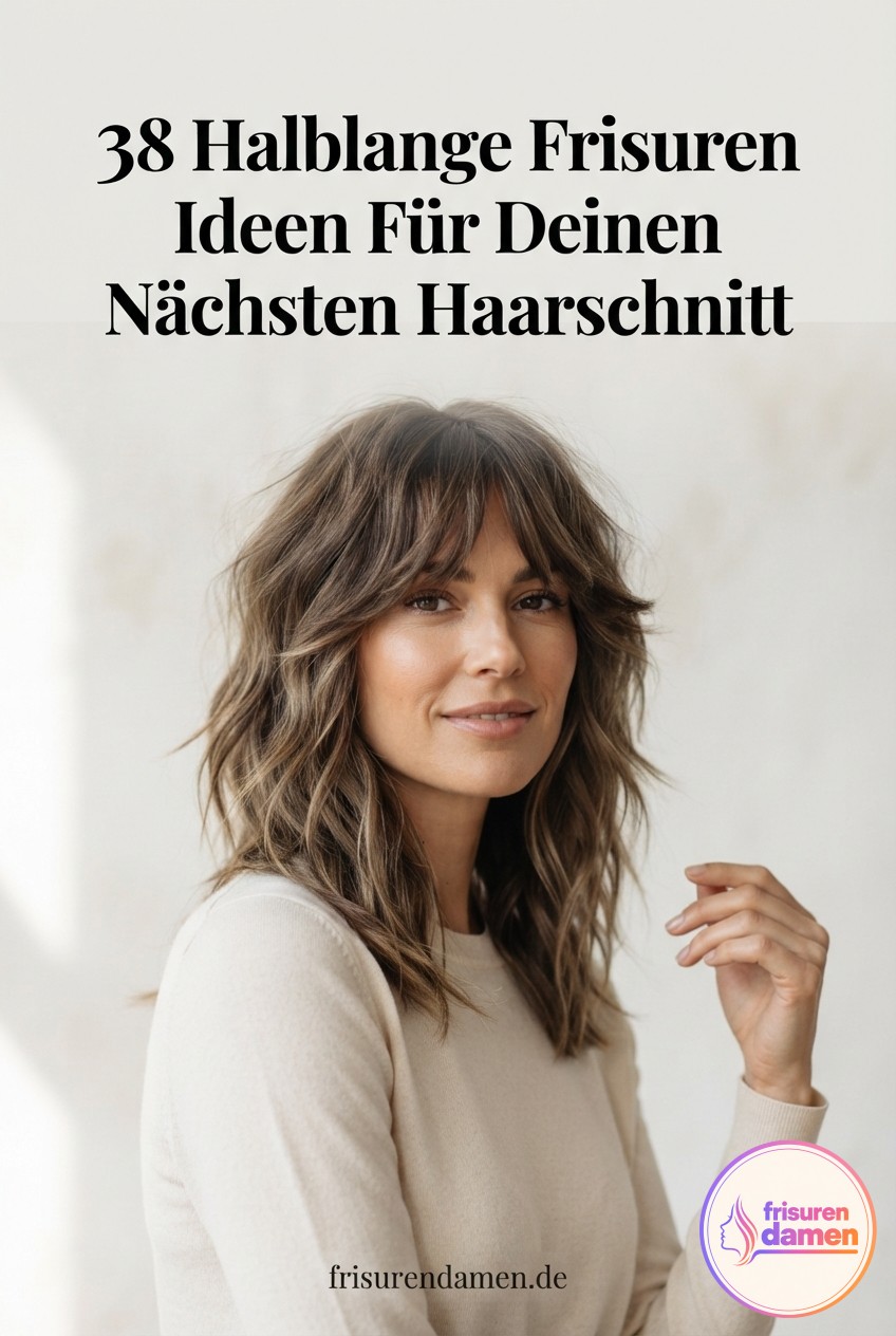 38 Halblange Frisuren Ideen Für Deinen Nächsten Haarschnitt