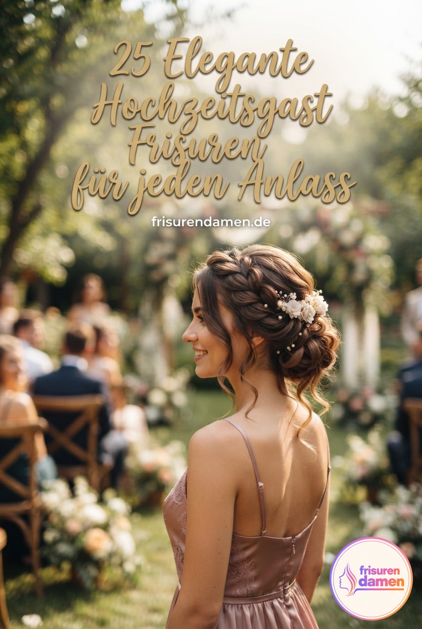 25 Elegante Hochzeitsgast Frisuren für jeden Anlass