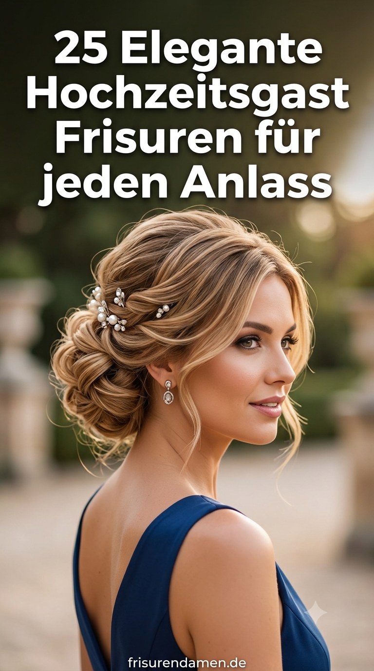 25 Elegante Hochzeitsgast Frisuren für jeden Anlass