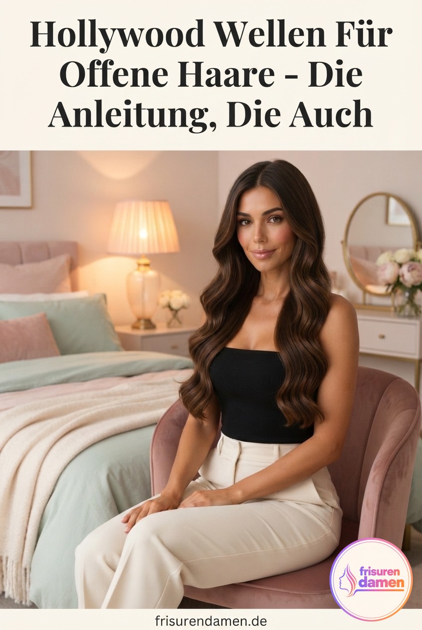Hollywood Wellen Für Offene Haare - Die Anleitung, Die Auch