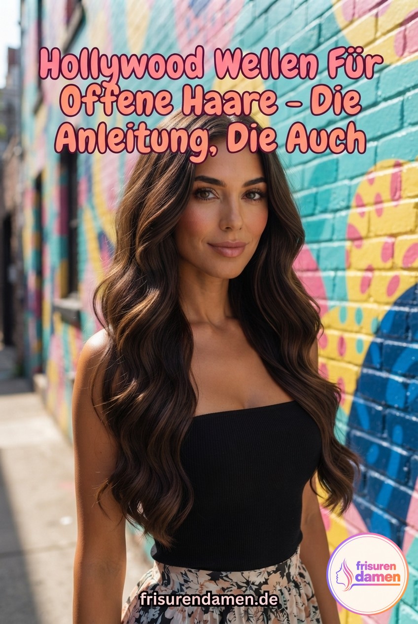 Hollywood Wellen Für Offene Haare - Die Anleitung, Die Auch