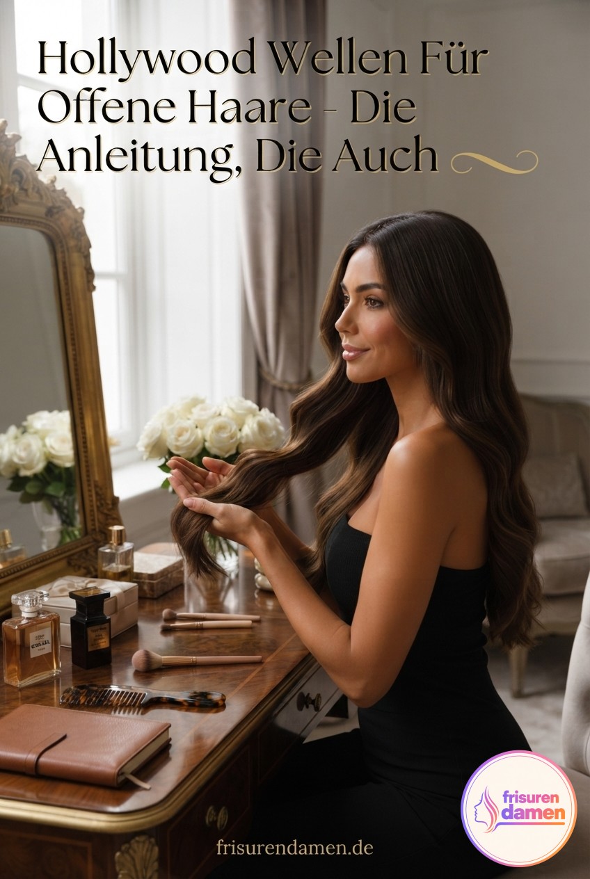 Hollywood Wellen Für Offene Haare - Die Anleitung, Die Auch