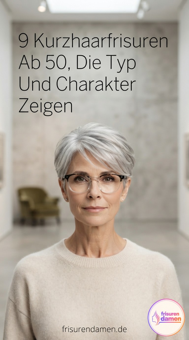 9 Kurzhaarfrisuren Ab 50, Die Typ Und Charakter Zeigen