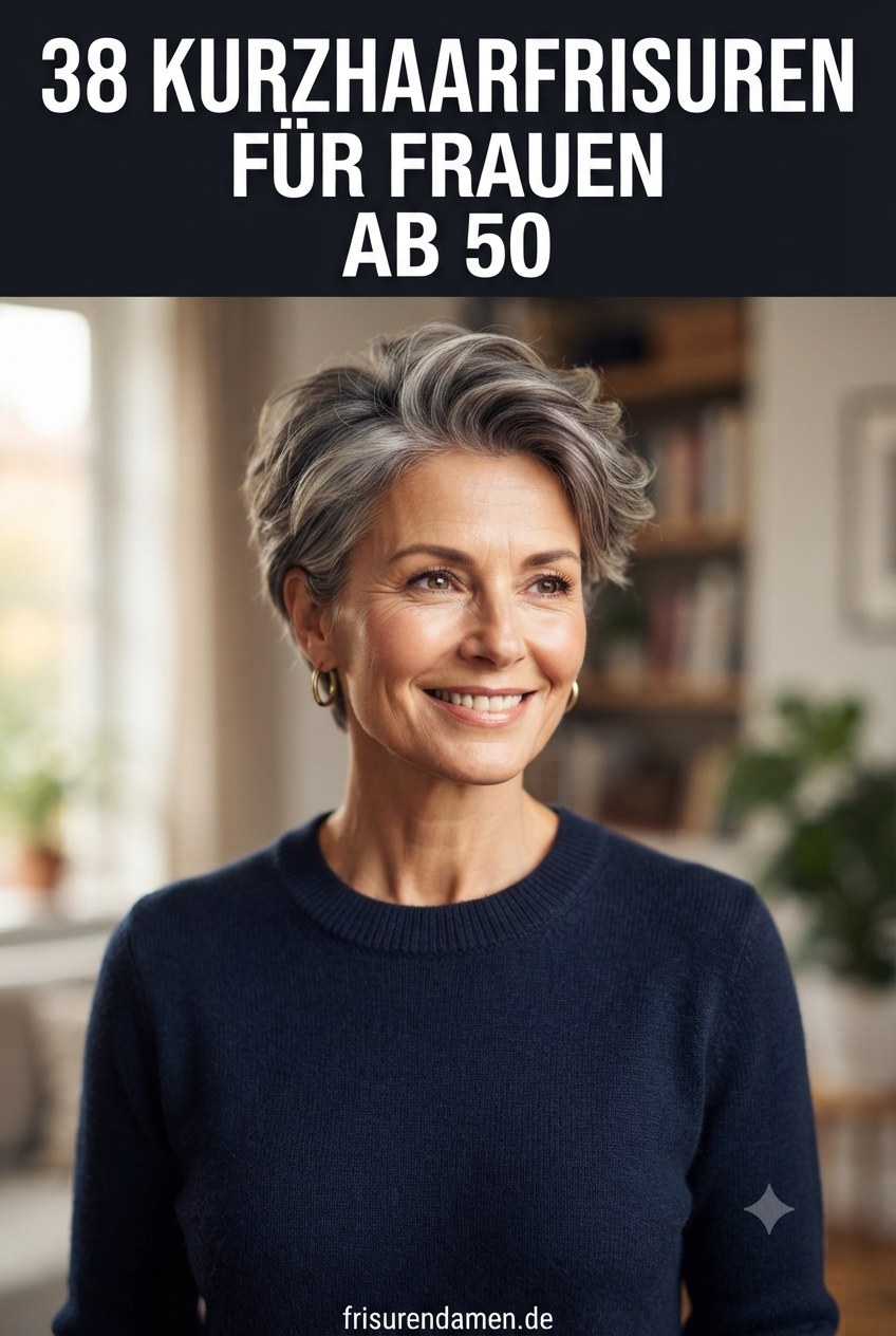 38 Kurzhaarfrisuren Für Frauen Ab 50