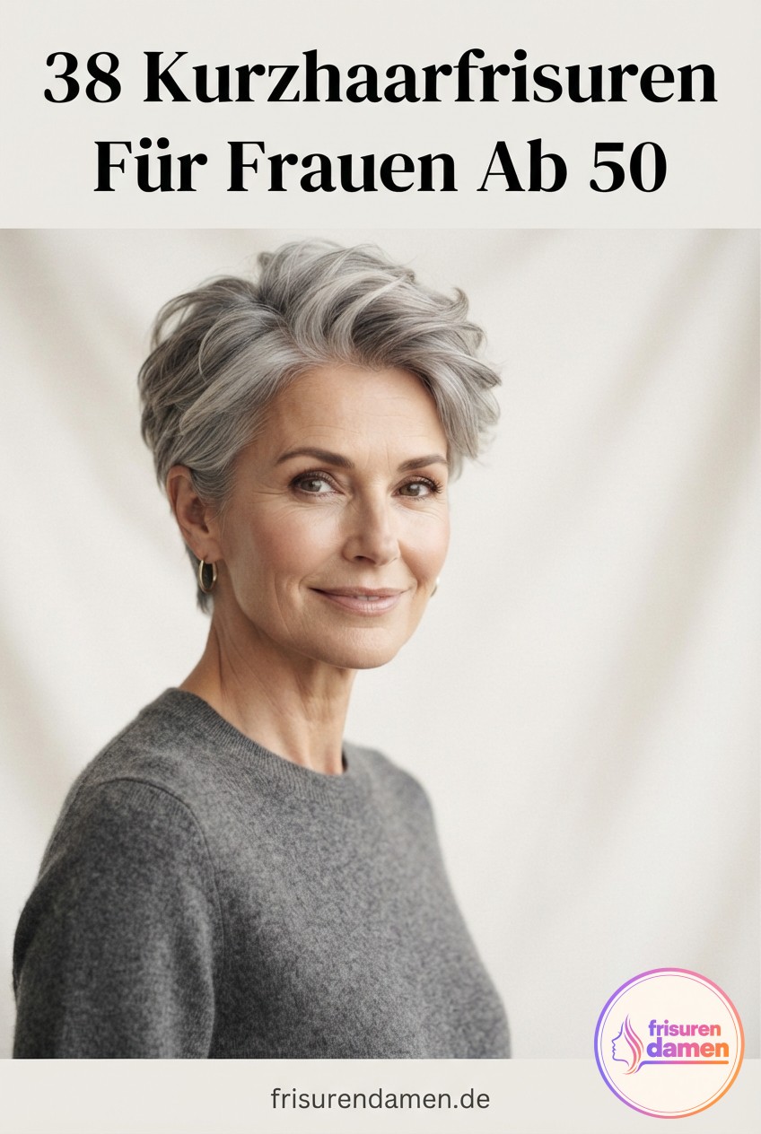 38 Kurzhaarfrisuren Für Frauen Ab 50