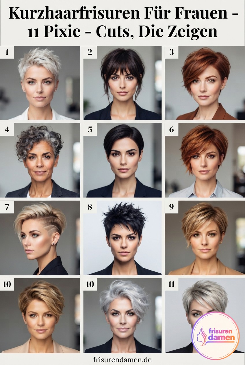 Kurzhaarfrisuren Für Frauen - 11 Pixie - Cuts, Die Zeigen,
