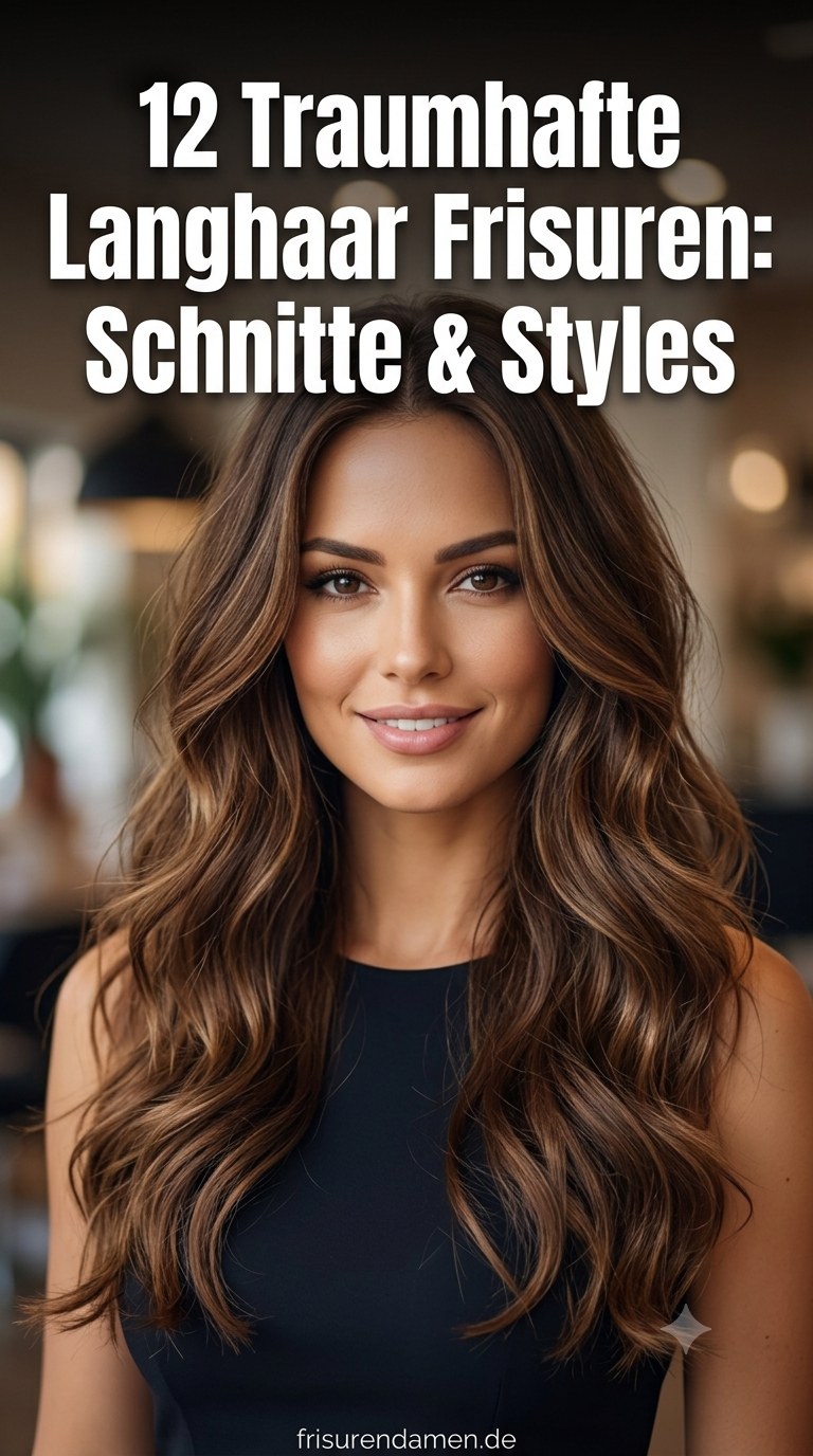 12 Traumhafte Langhaar Frisuren: Schnitte & Styles