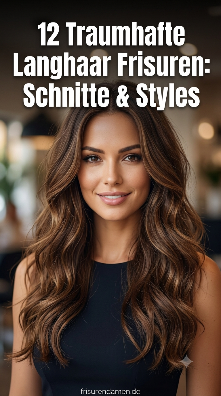 12 Traumhafte Langhaar Frisuren: Schnitte & Styles