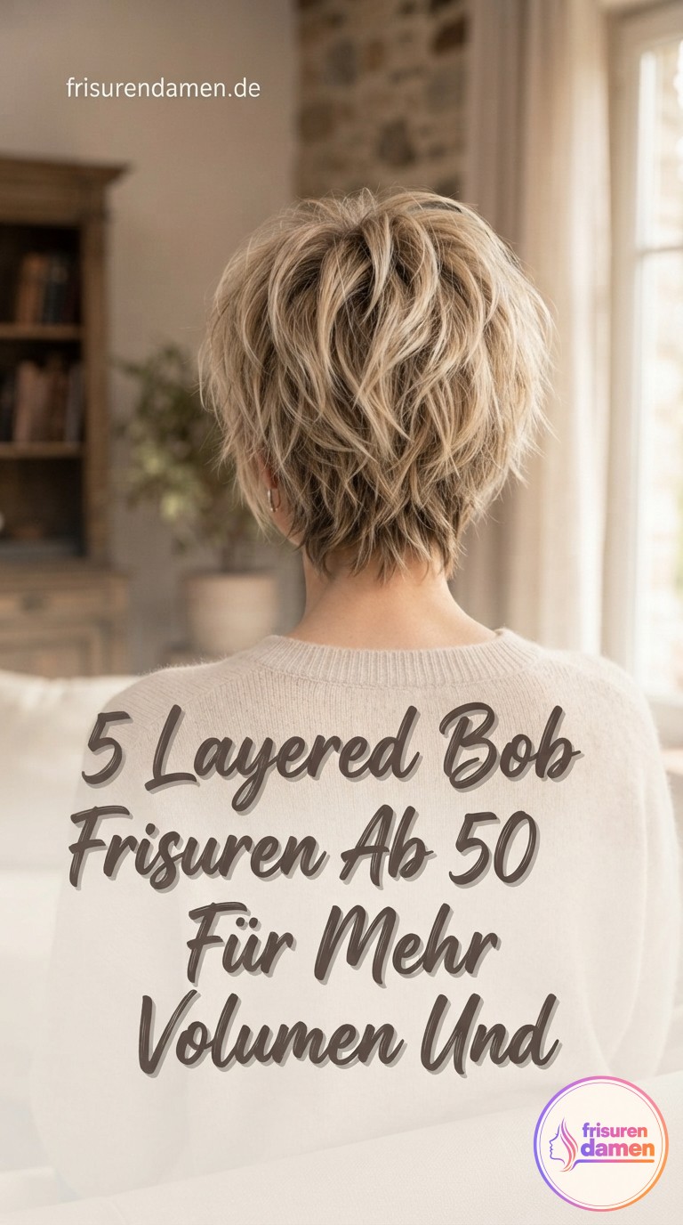 5 Layered Bob Frisuren Ab 50 Für Mehr Volumen Und