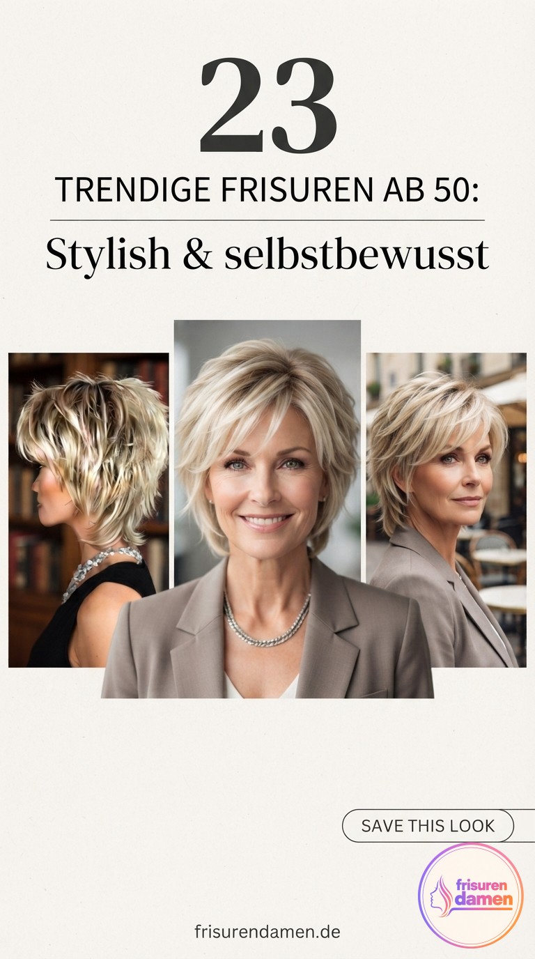 23 trendige Frisuren ab 50: Stylish & selbstbewusst