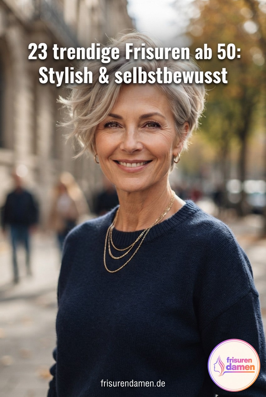 23 trendige Frisuren ab 50: Stylish & selbstbewusst