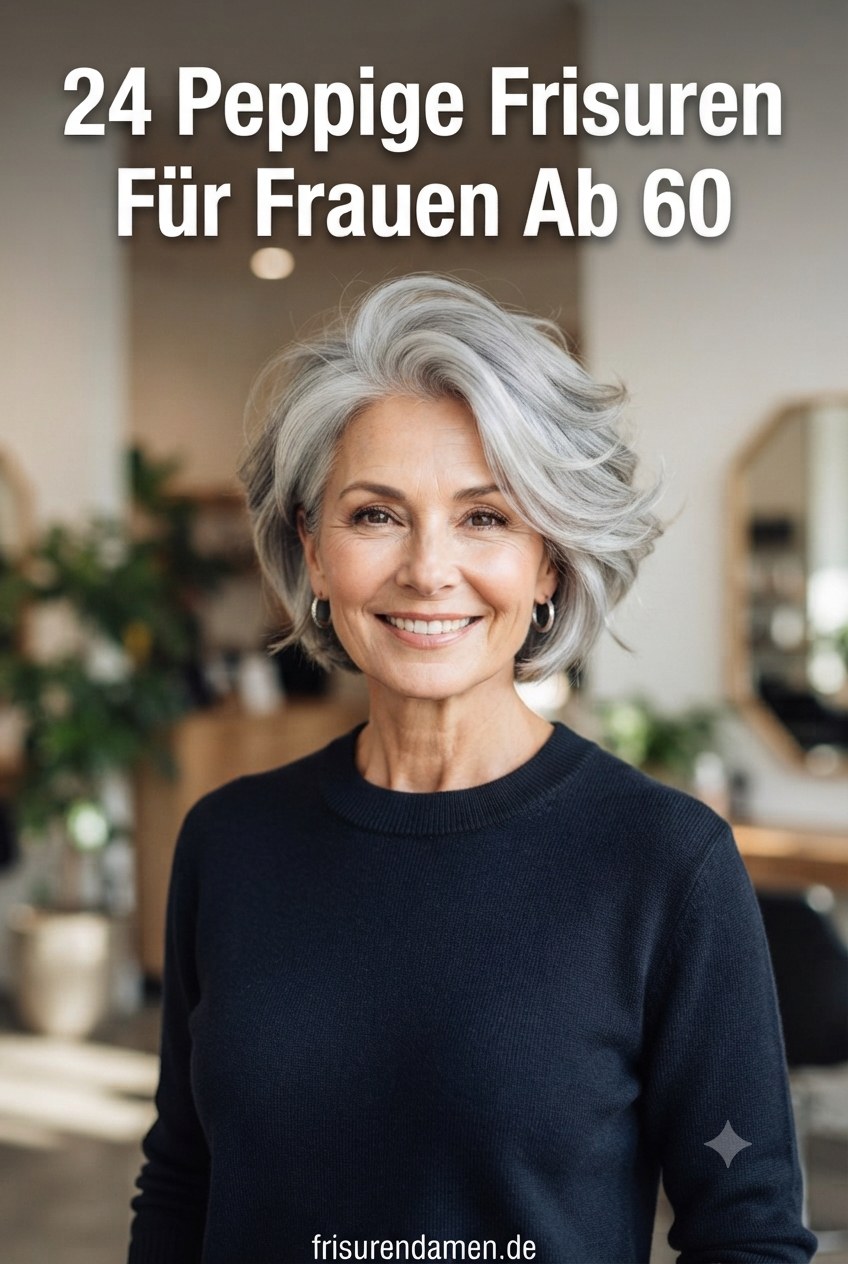 24 Peppige Frisuren Für Frauen Ab 60