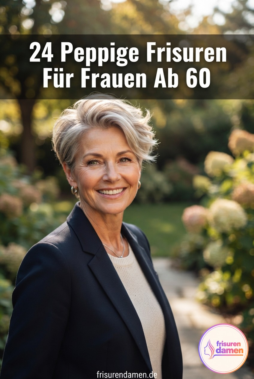 24 Peppige Frisuren Für Frauen Ab 60