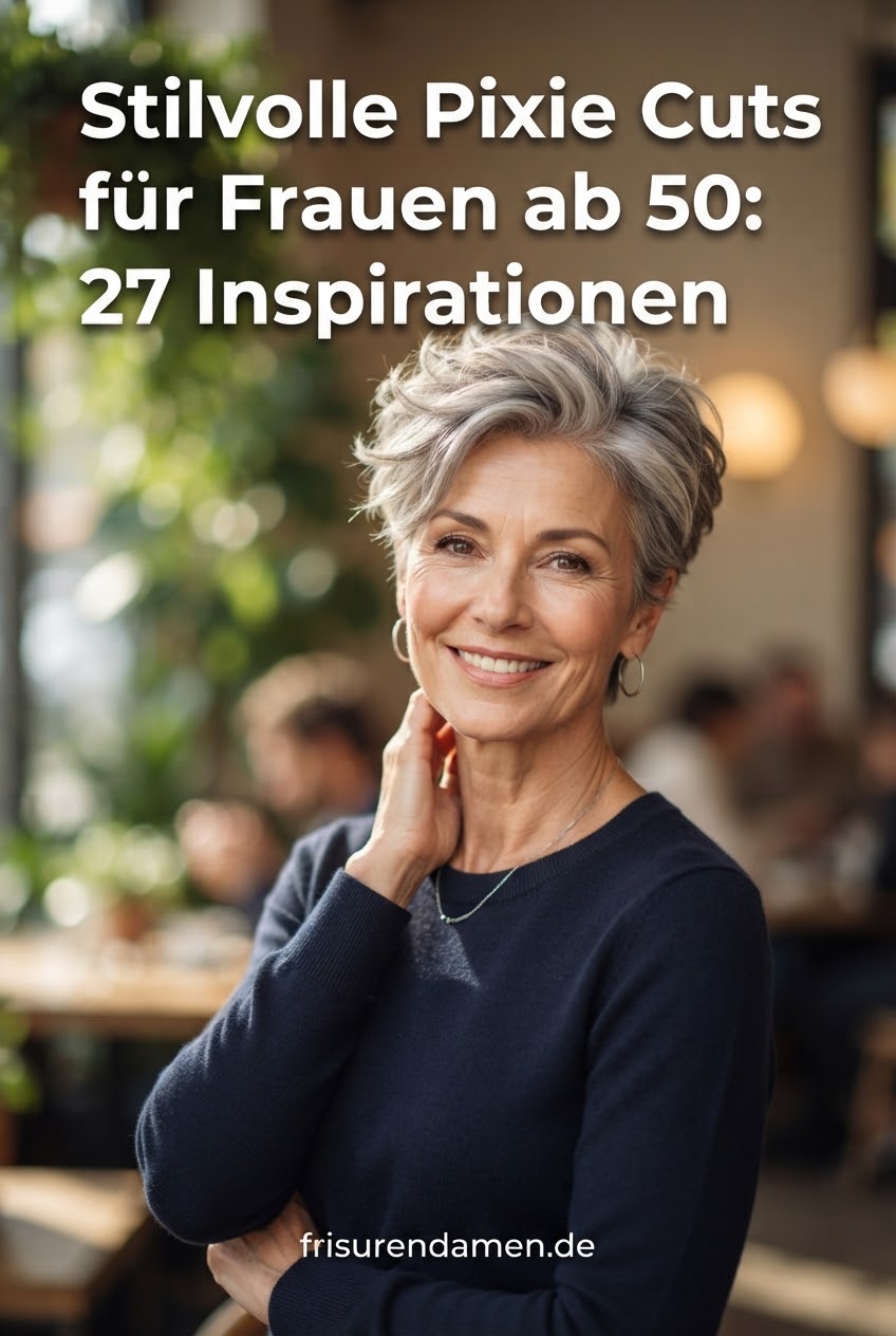 Stilvolle Pixie Cuts für Frauen ab 50: 27 Inspirationen