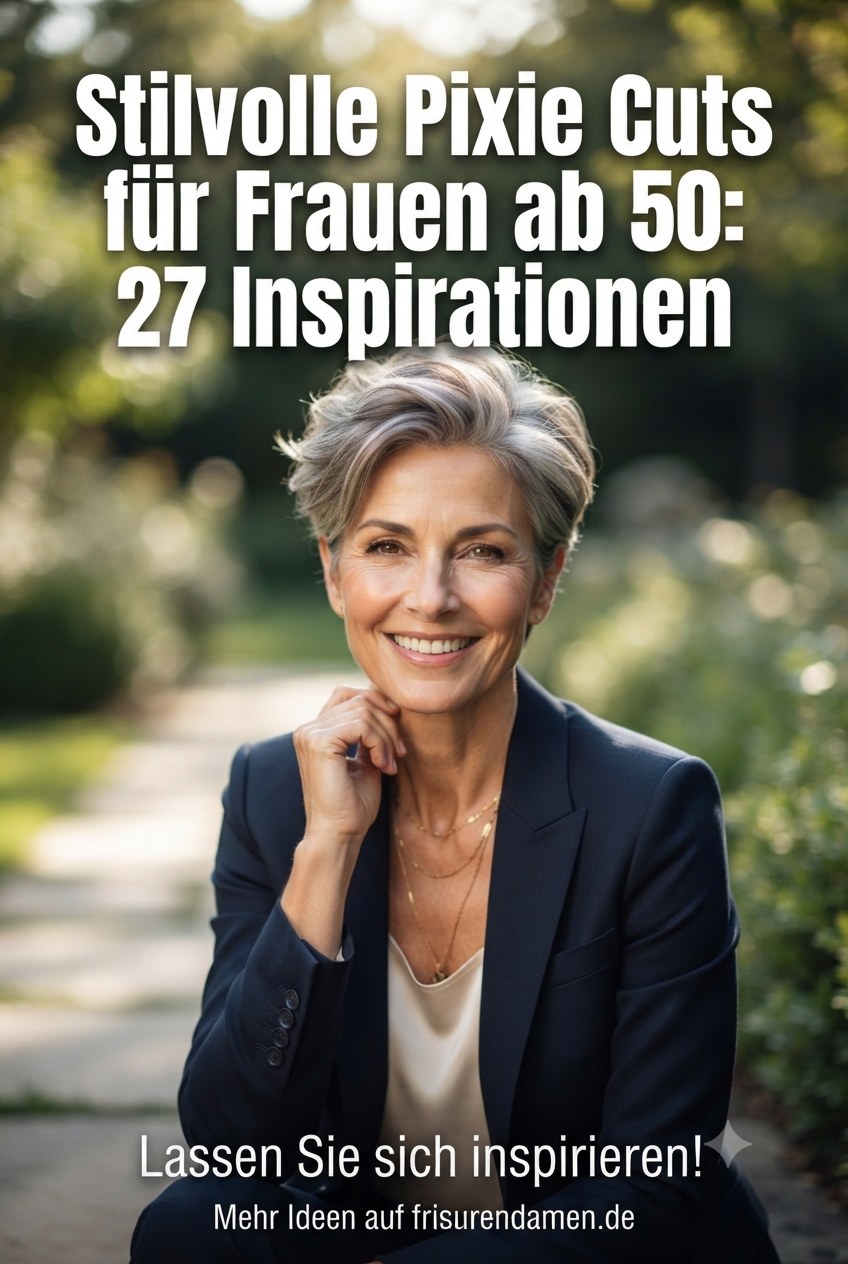 Stilvolle Pixie Cuts für Frauen ab 50: 27 Inspirationen