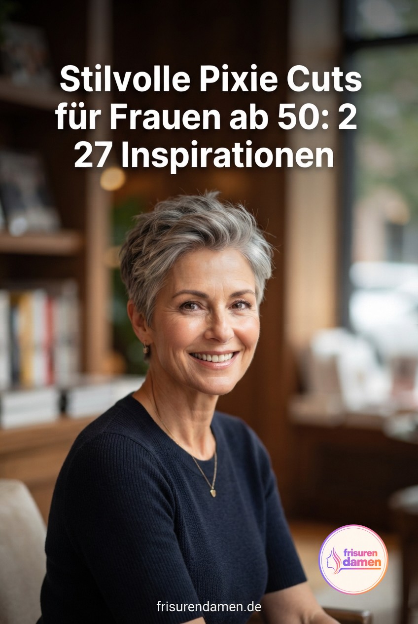 Stilvolle Pixie Cuts für Frauen ab 50: 27 Inspirationen