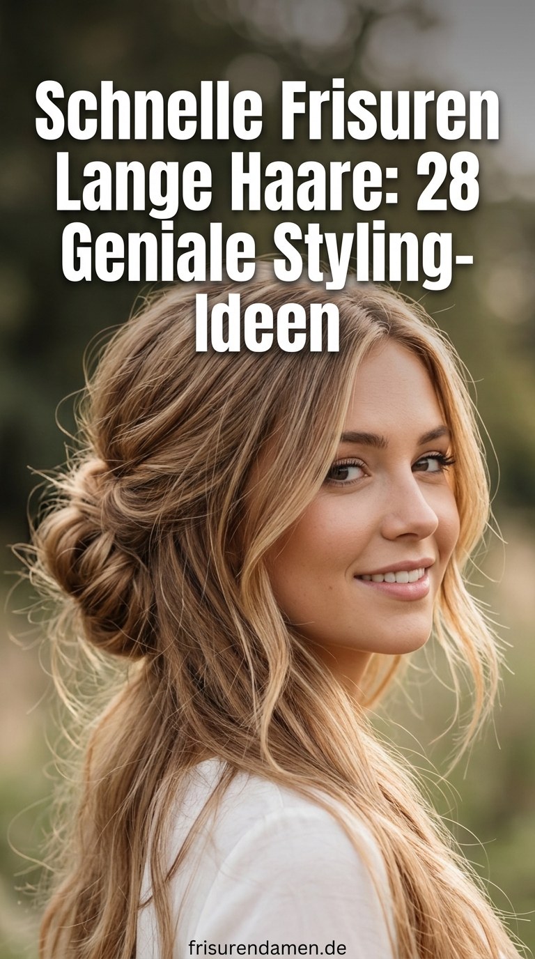 Schnelle Frisuren Lange Haare: 28 Geniale Styling-Ideen