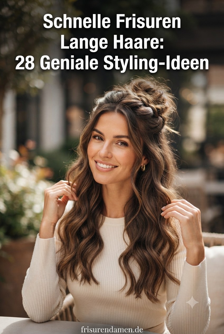 Schnelle Frisuren Lange Haare: 28 Geniale Styling-Ideen