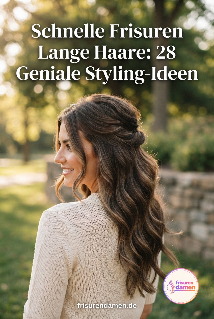 Schnelle Frisuren Lange Haare: 28 Geniale Styling-Ideen