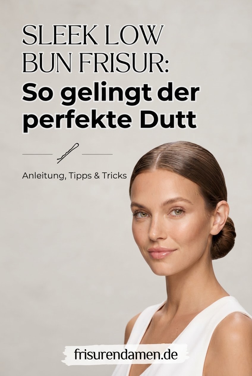 Sleek Low Bun Frisur: So gelingt der perfekte Dutt