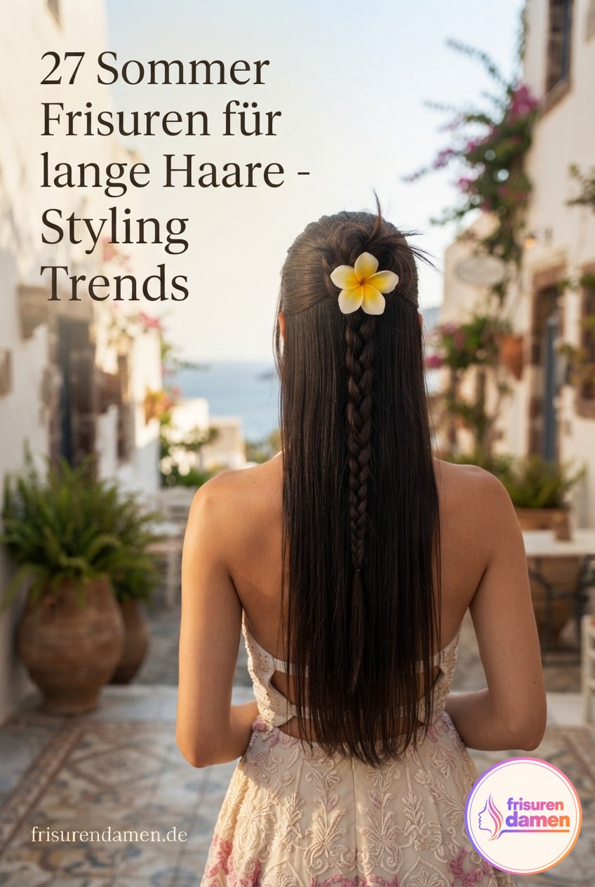 27 Sommer Frisuren für lange Haare - Styling Trends