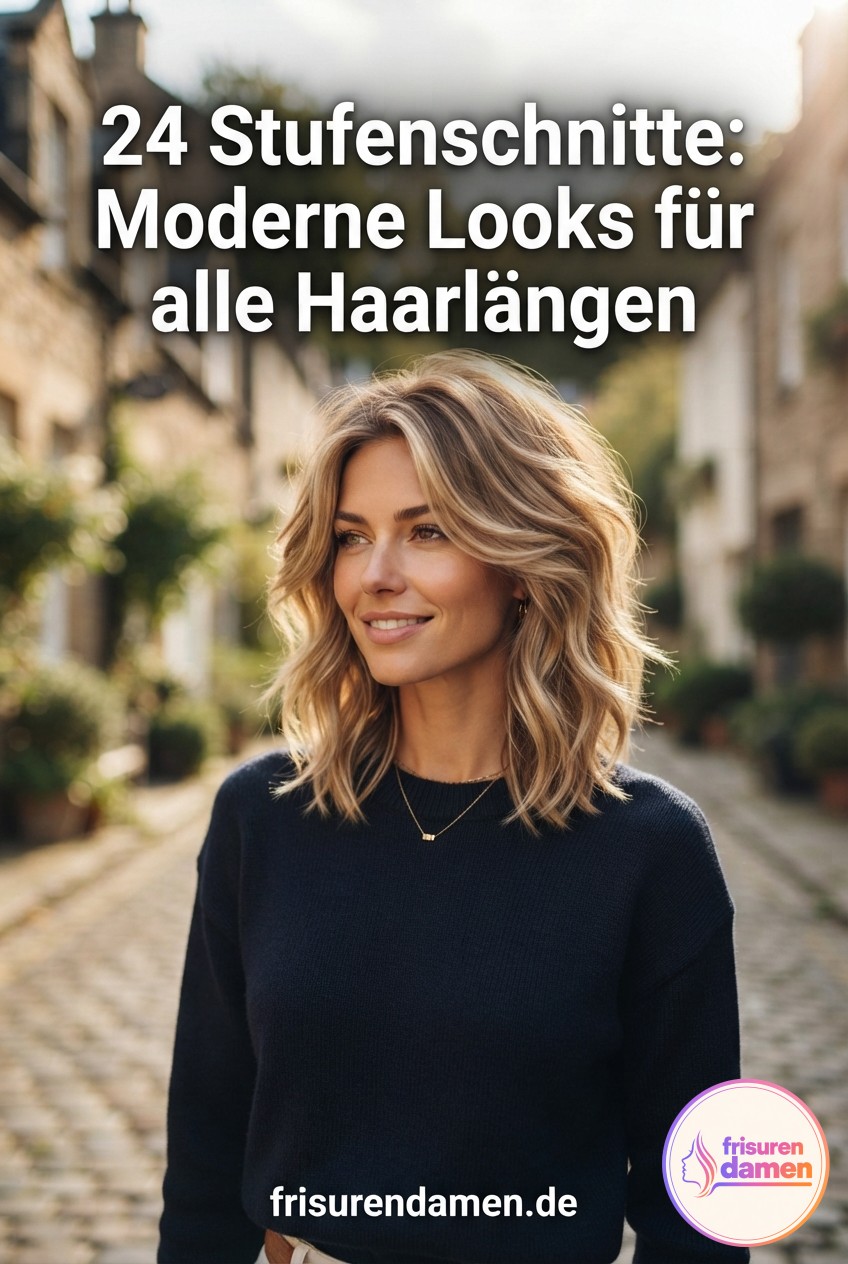 24 Stufenschnitte: Moderne Looks für alle Haarlängen