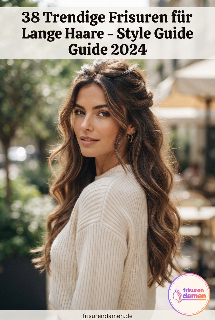 38 Trendige Frisuren für Lange Haare - Style Guide 2024