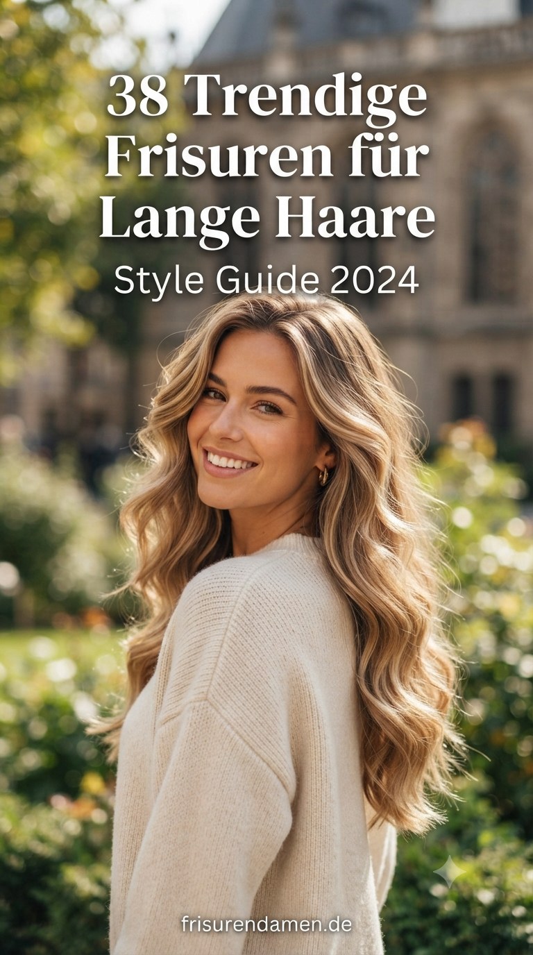 38 Trendige Frisuren für Lange Haare - Style Guide 2024