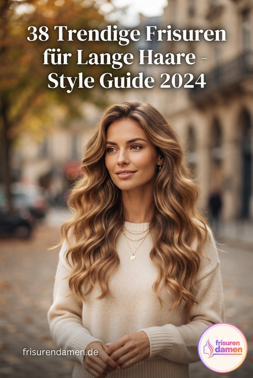 38 Trendige Frisuren für Lange Haare - Style Guide 2024