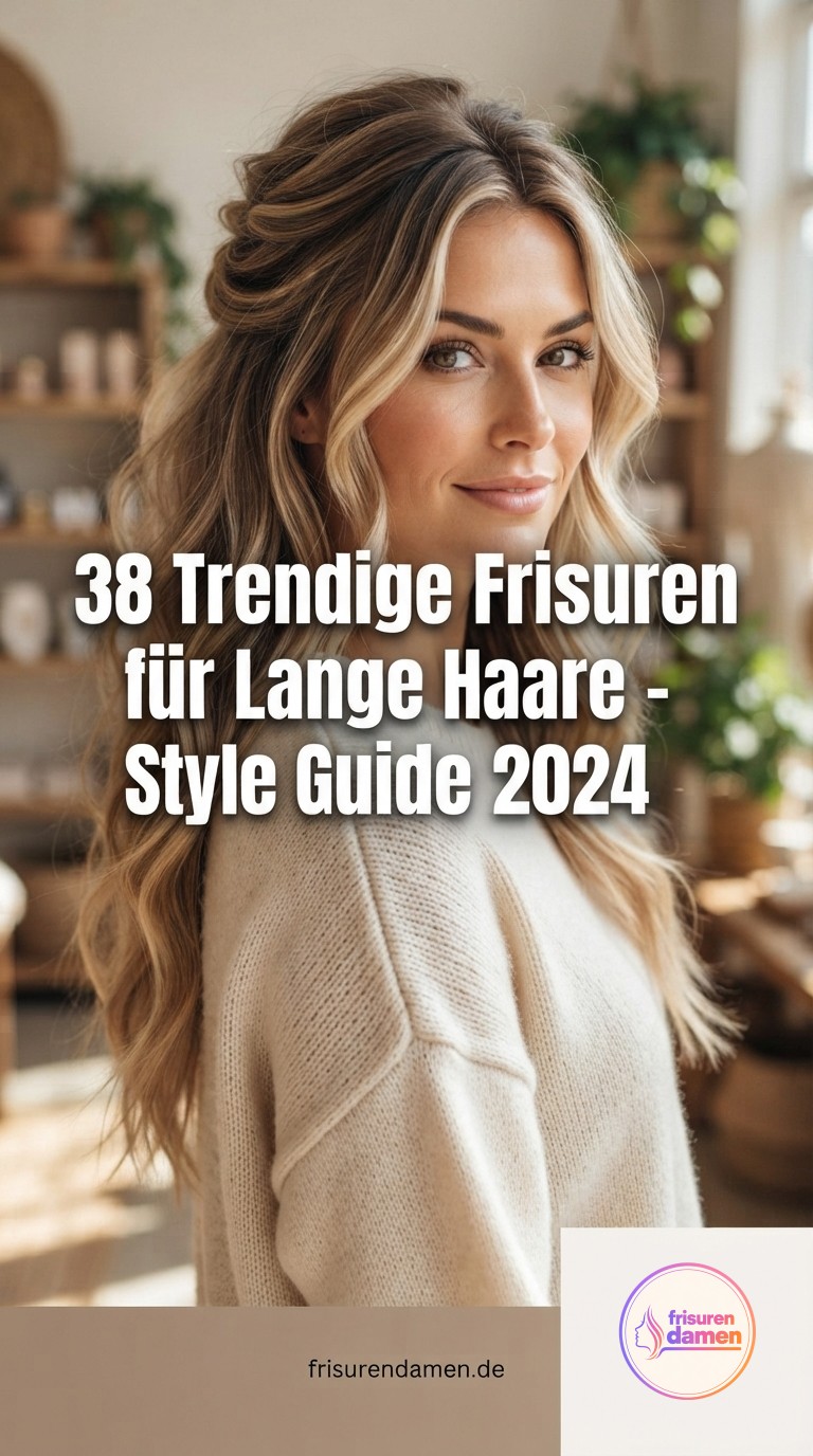 38 Trendige Frisuren für Lange Haare - Style Guide 2024
