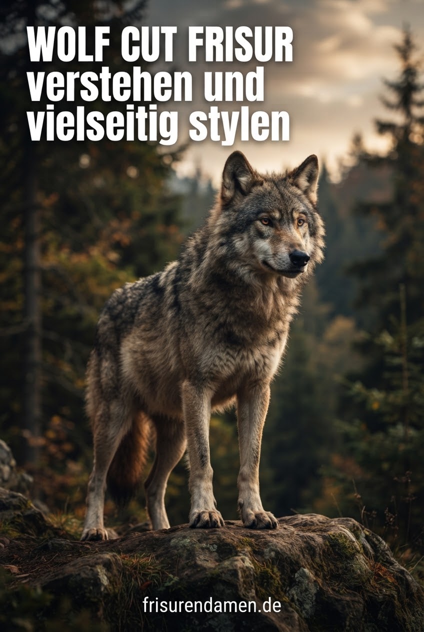 Wolf Cut Frisur verstehen und vielseitig stylen