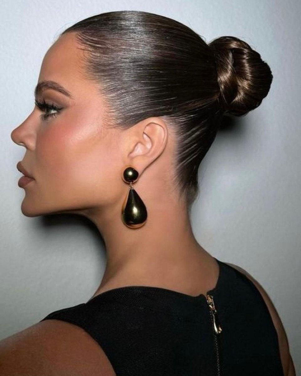 Slick Back Topuz Ideen für elegante Looks